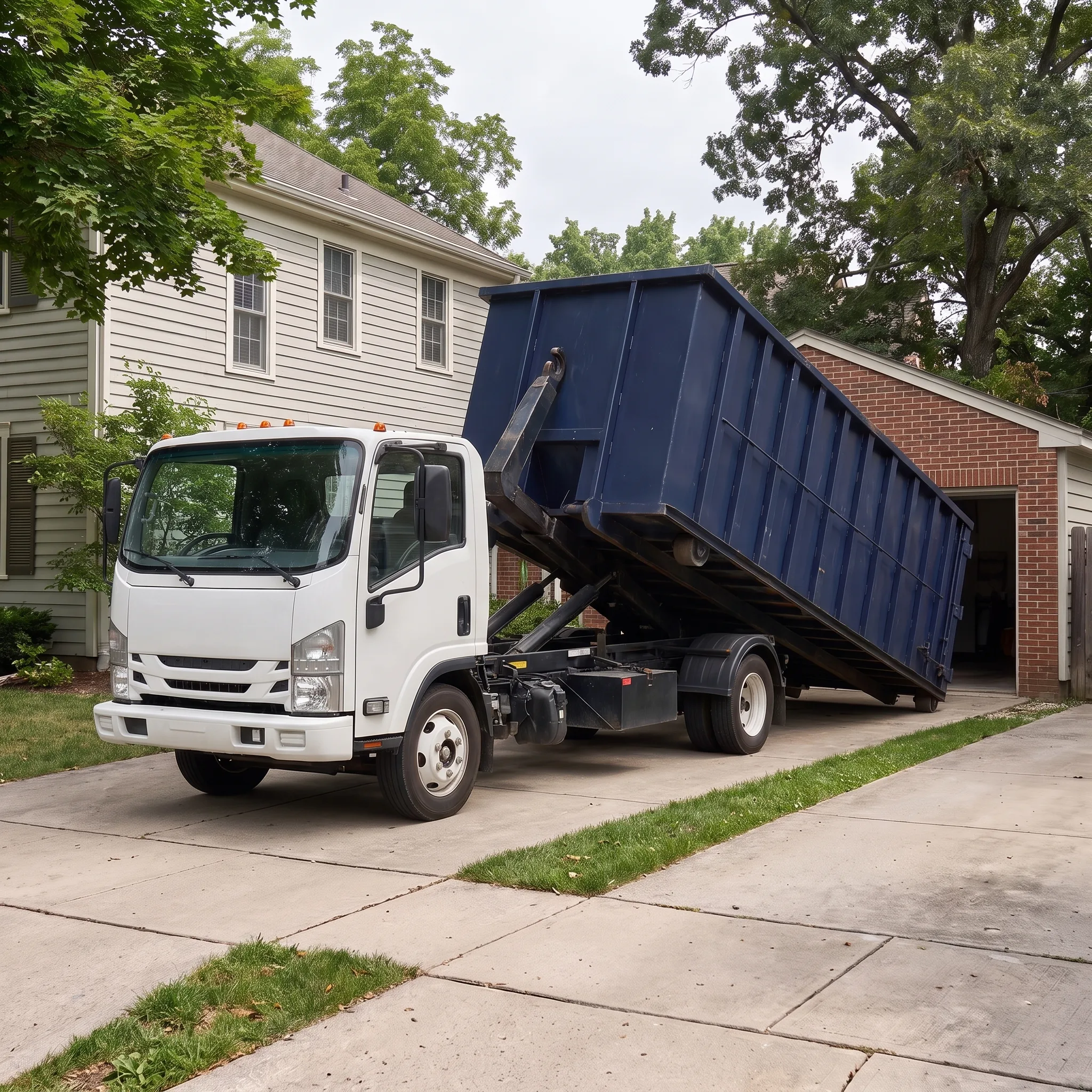 Roll-off dumpster delivery in Indiana
